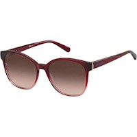 GAFAS DE SOL TOMMY HILFIGER TH 1811/S COLOR ROJO Y MARRÓN, DISEÑO ELEGANTE